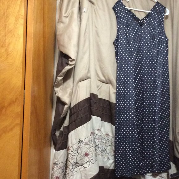 Romans Dresses & Skirts - Black with White Polka Dots